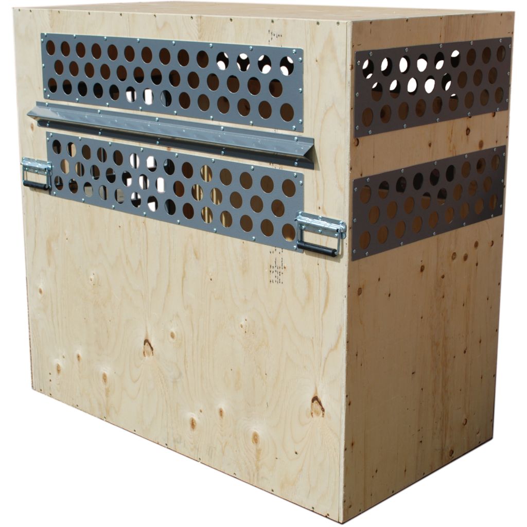 wooden airline dog crates