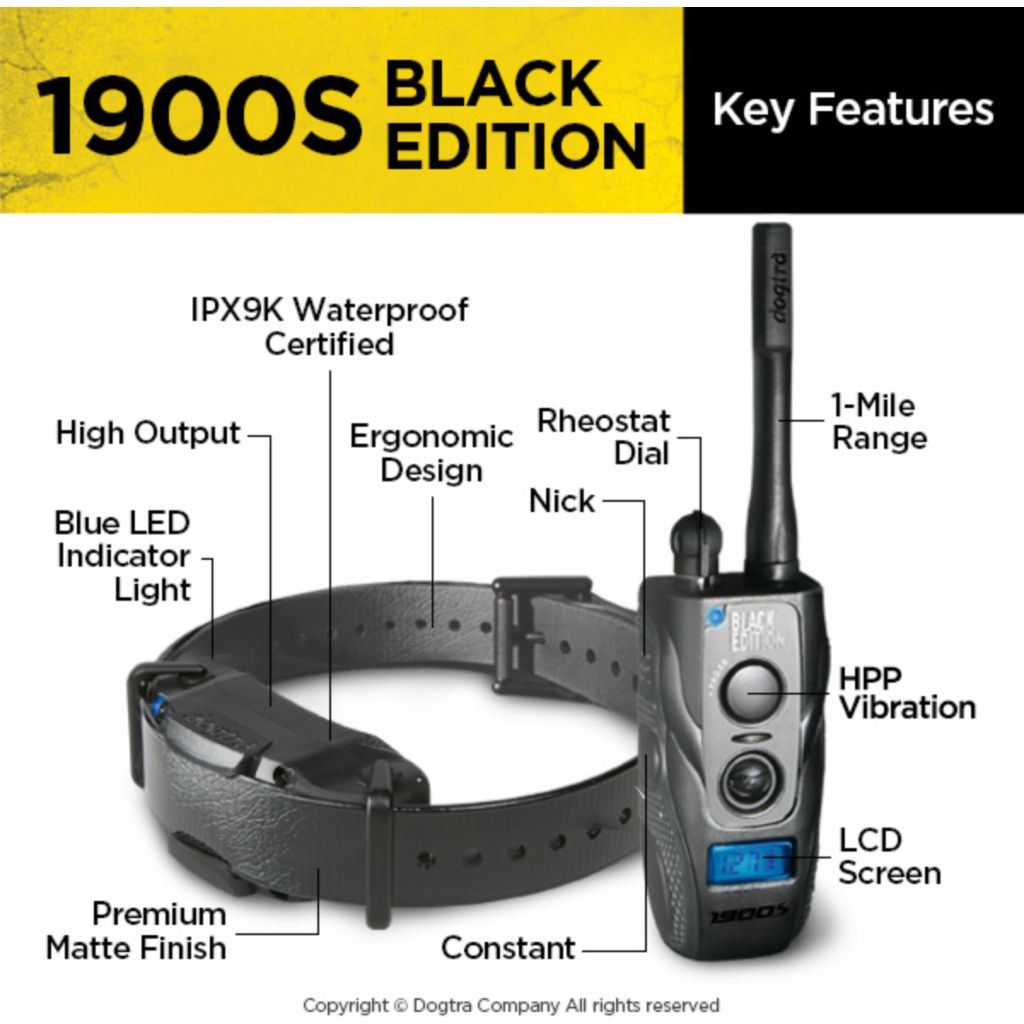 Dogtra 1900S (BLACK EDITION)