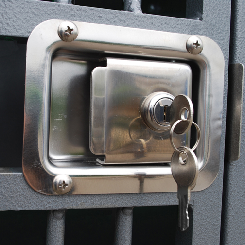 Locking dog crate outlet